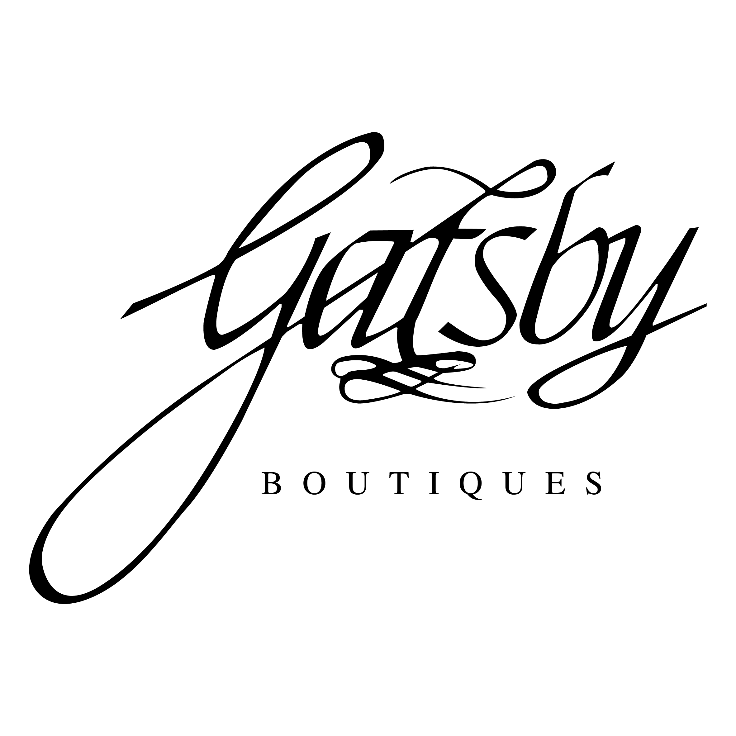 Gatsby Boutiques Black Logo