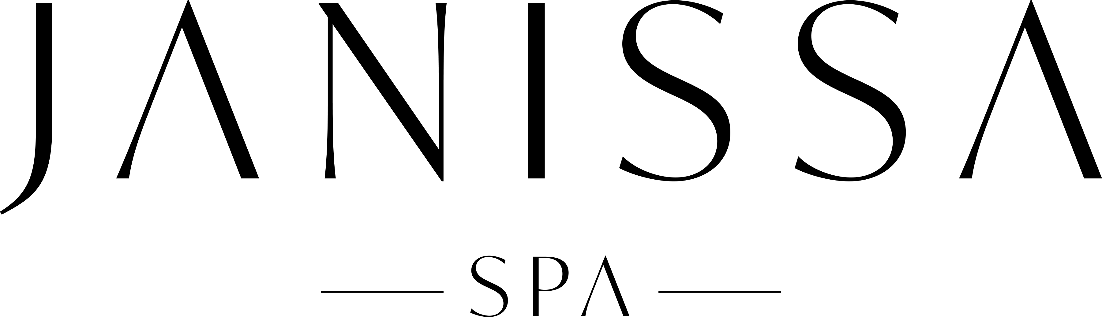 Janissa Spa black Logo