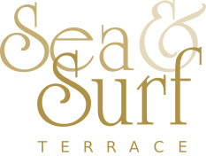 Sea & Surf Terrace Gold Logo